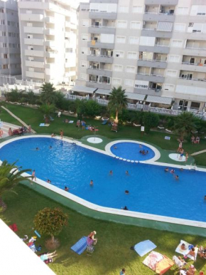 Nice accommodation with pool and side sea view, Cala